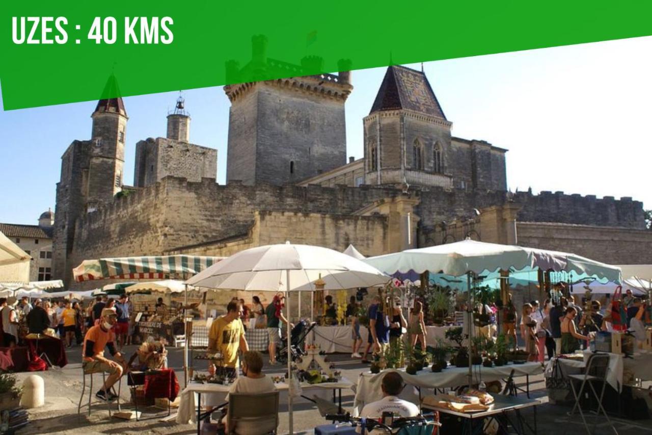 Apartament Au Coeur Des Platanes - Parking Gratuit Sous-Terrain - Clim - Balcon Awinion Zewnętrze zdjęcie