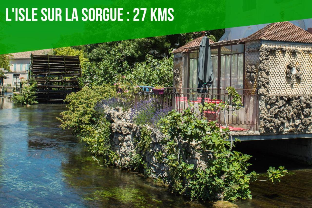 Apartament Au Coeur Des Platanes - Parking Gratuit Sous-Terrain - Clim - Balcon Awinion Zewnętrze zdjęcie