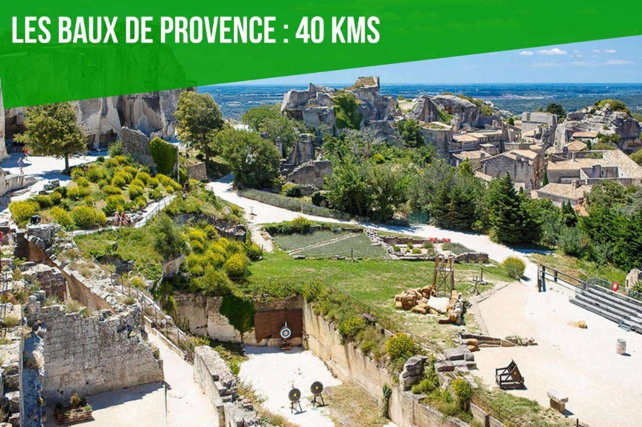 Apartament Au Coeur Des Platanes - Parking Gratuit Sous-Terrain - Clim - Balcon Awinion Zewnętrze zdjęcie
